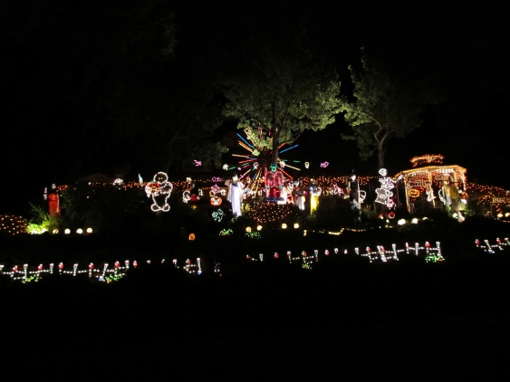 Normandy Park House with Halloween Lights